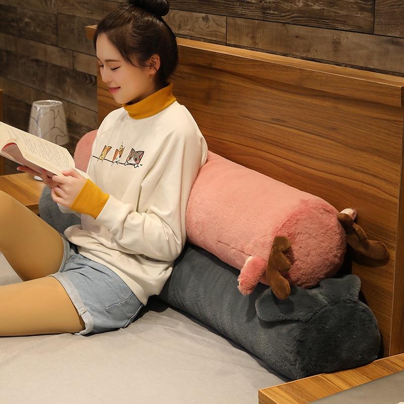 Cozy Long Fluffy Animal Body Pillow Plushies for Ultimate Comfort