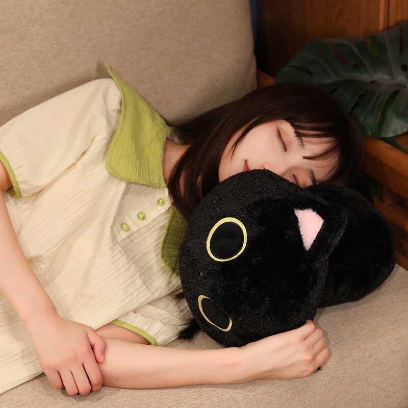 Adorable Long Fluffy Cat Caterpillar Stuffed Toys