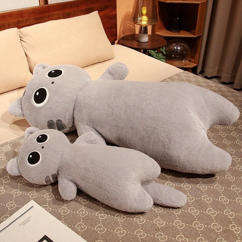 Long Fluffy Huge Cat Family Plushies