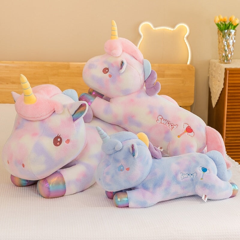 Adorable Long Galaxy Unicorn Stuffed Animals