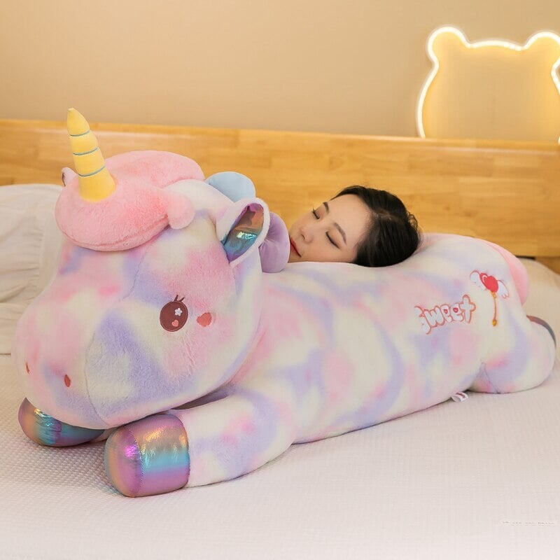 Adorable Long Galaxy Unicorn Stuffed Animals