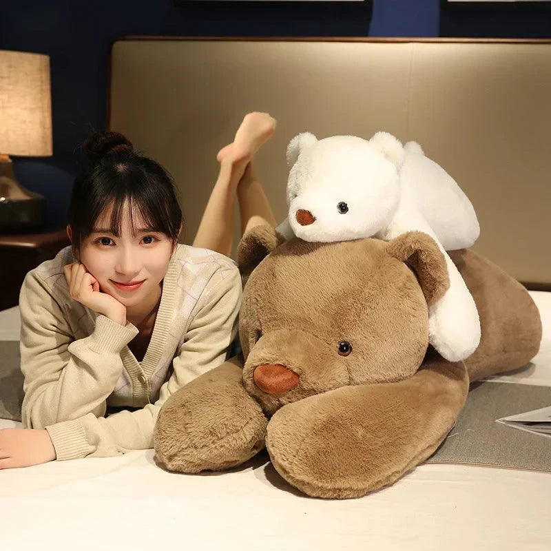Long Giant Cuddly Teddy Bear Panda Polar Bear Plushies