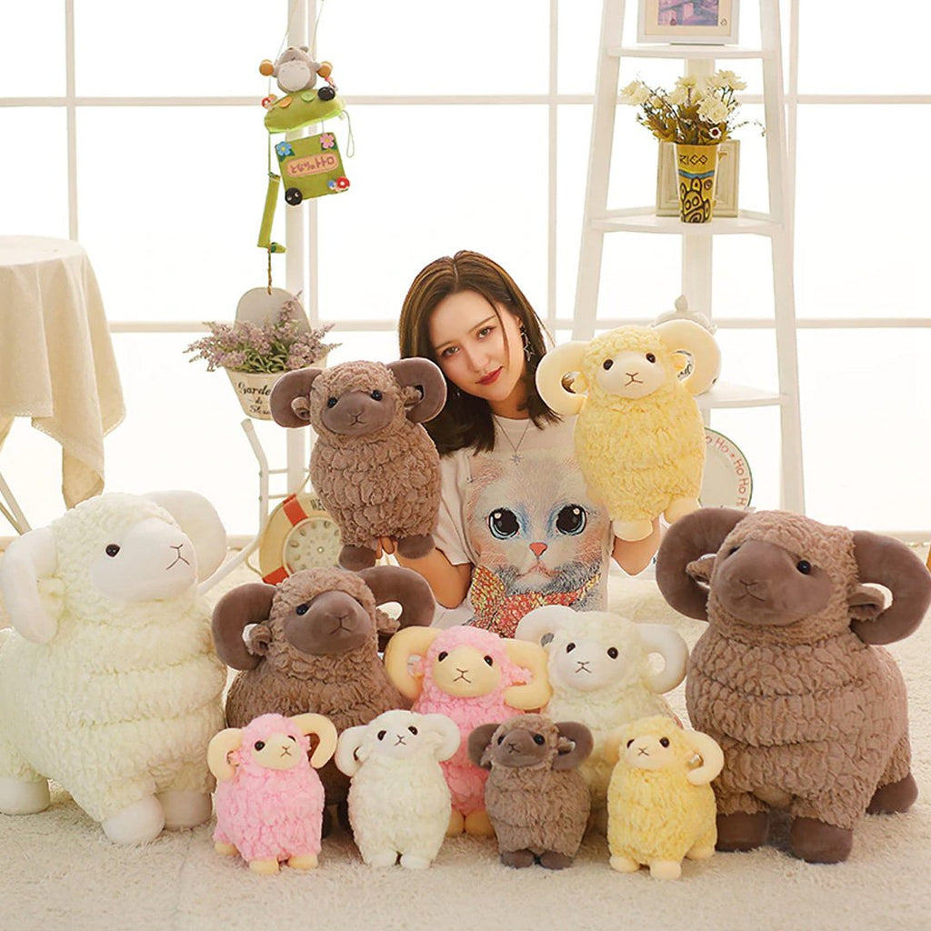 Adorable Long Horn Ram Plush Toy | Hurry, Limited Stock Available!