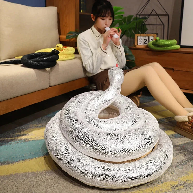 Long Shiny Snake Plushies