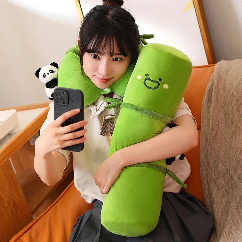 Adorable Long Snuggly Bamboo Panda Plush Toy