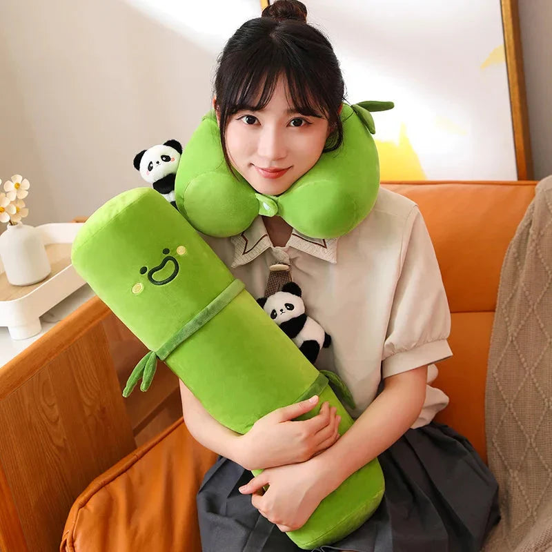 Adorable Long Snuggly Bamboo Panda Plush Toy