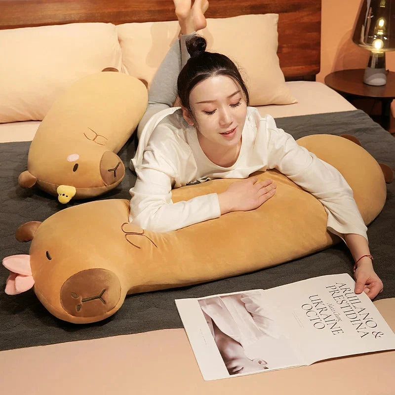 Long Snuggly Capybara Plushies