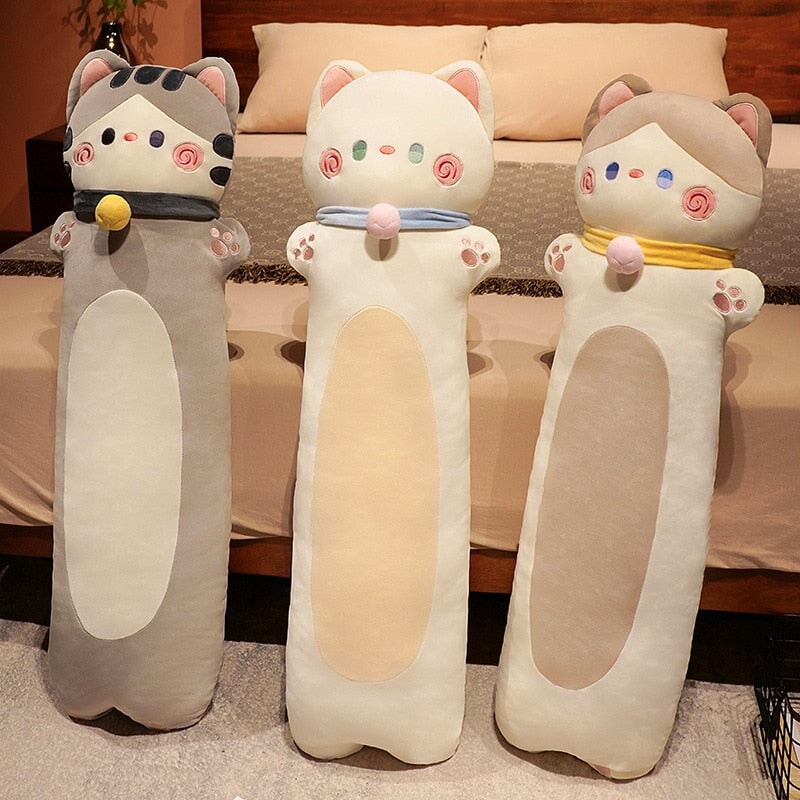 Long Snuggly Cat Plushies Collection