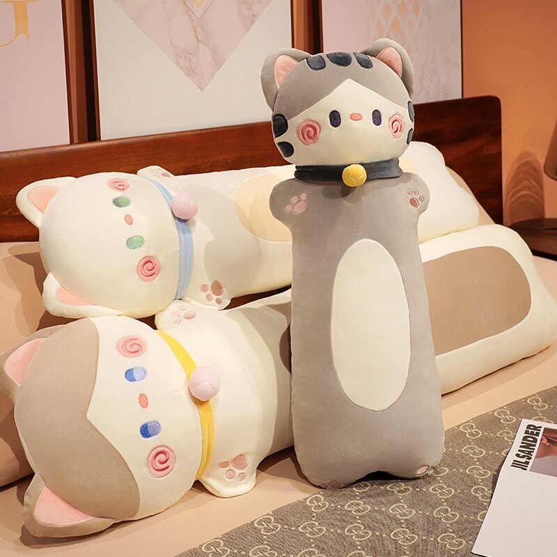 Long Snuggly Cat Plushies Collection