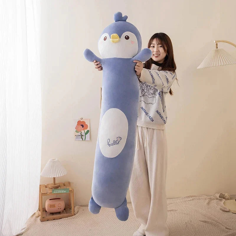 Delightfully Cozy 2024 Long Snuggly Fish, Axolotl, and Penguin Plushie Collection