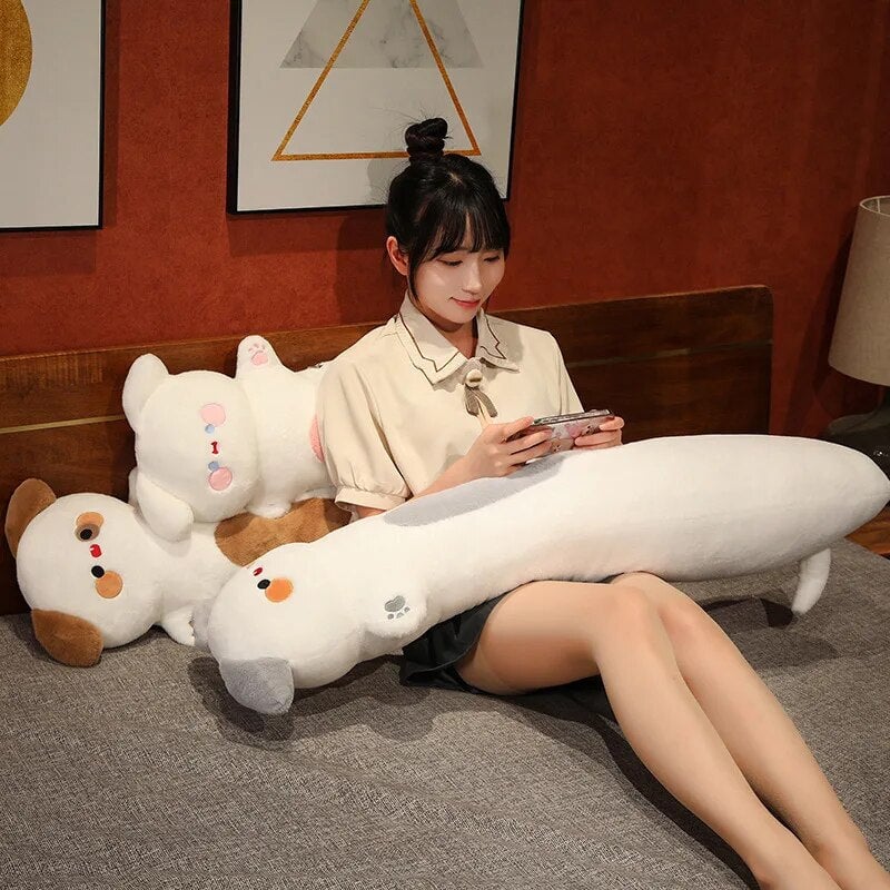 Extra Soft and Cuddly Long Plush Dog Toys
