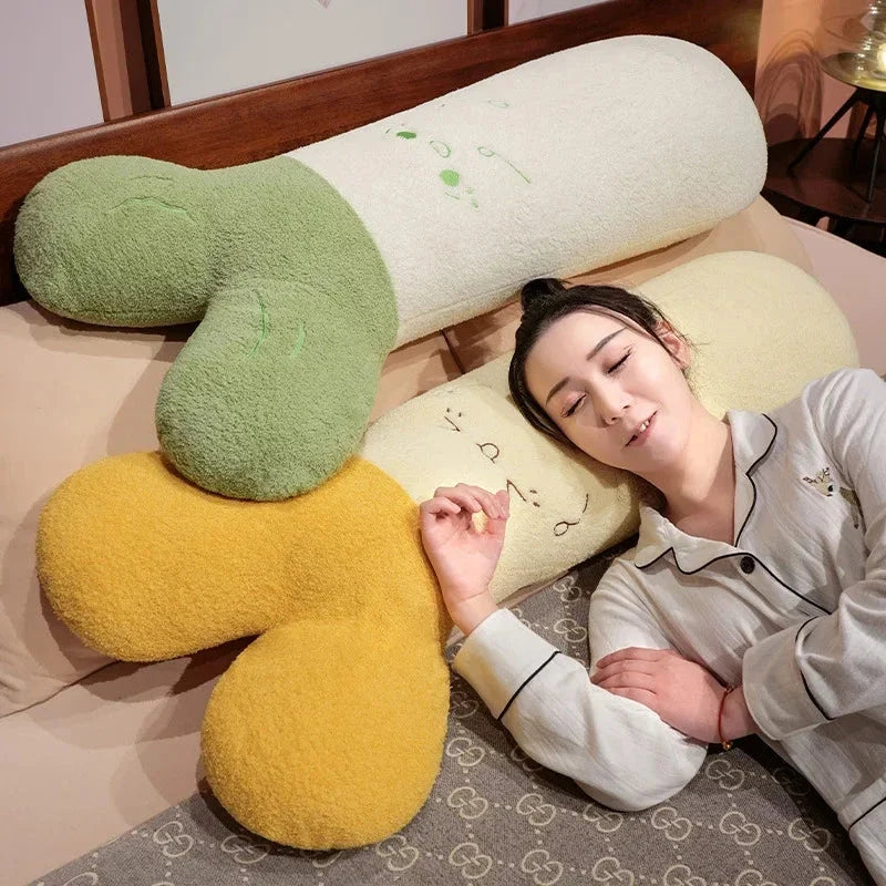 Long Snuggly Giant Vegetable Plushies