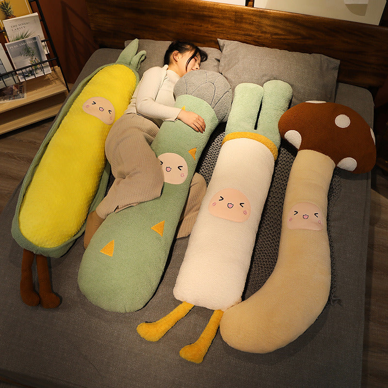 Long Snuggly Kawaii Vegetable Plushies