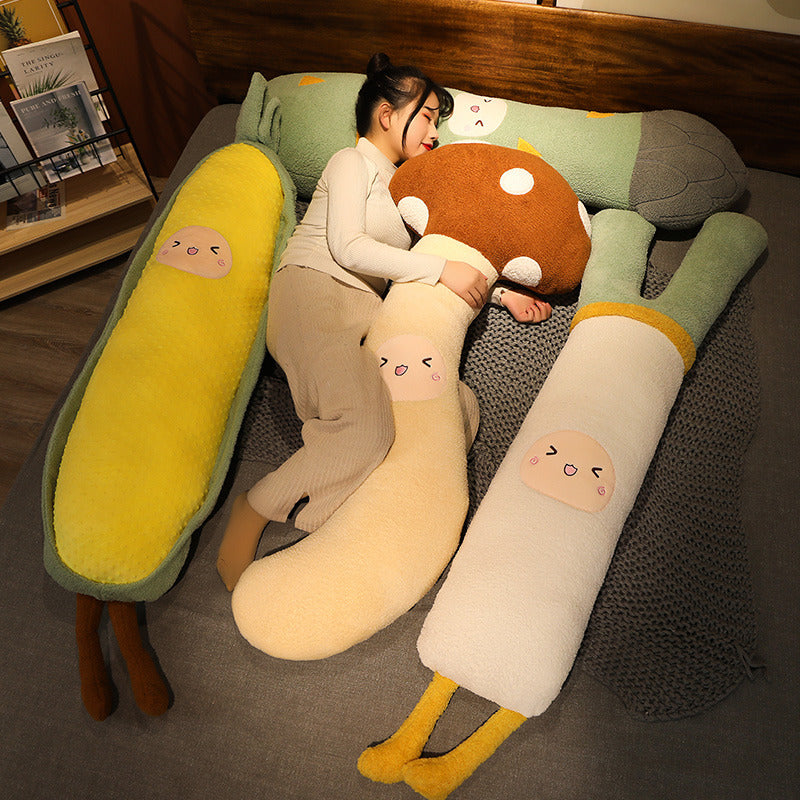 Long Snuggly Kawaii Vegetable Plushies