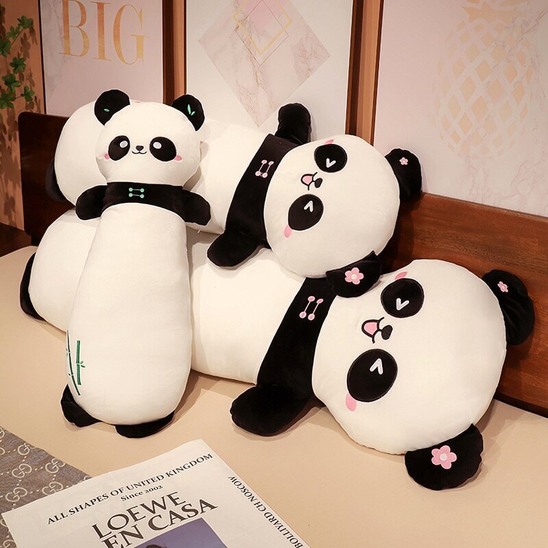 Cozy Long Panda Plush Companions