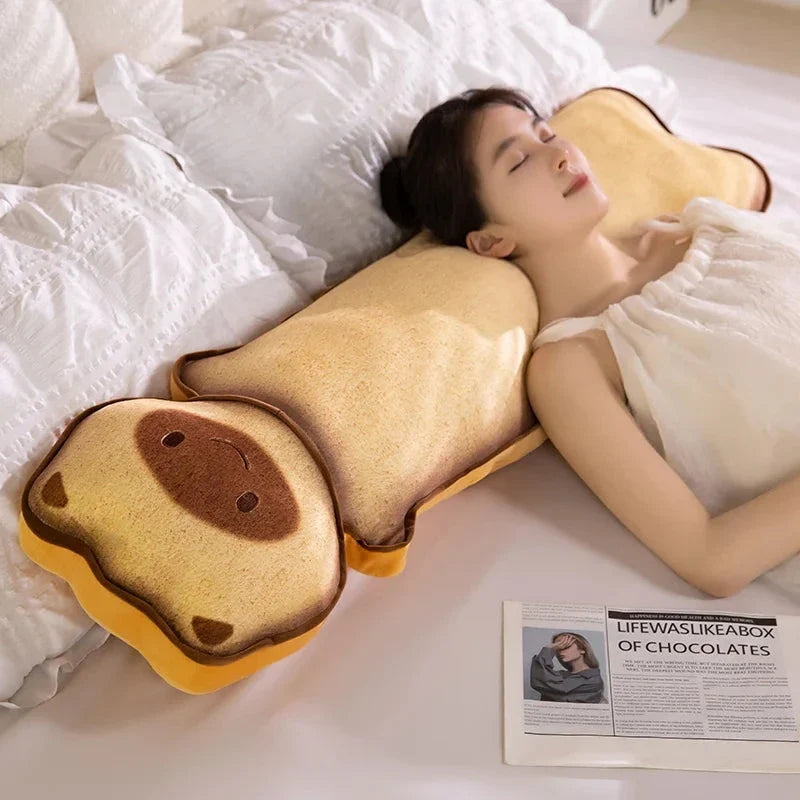 Long Snuggly Toasted Cat Plushies