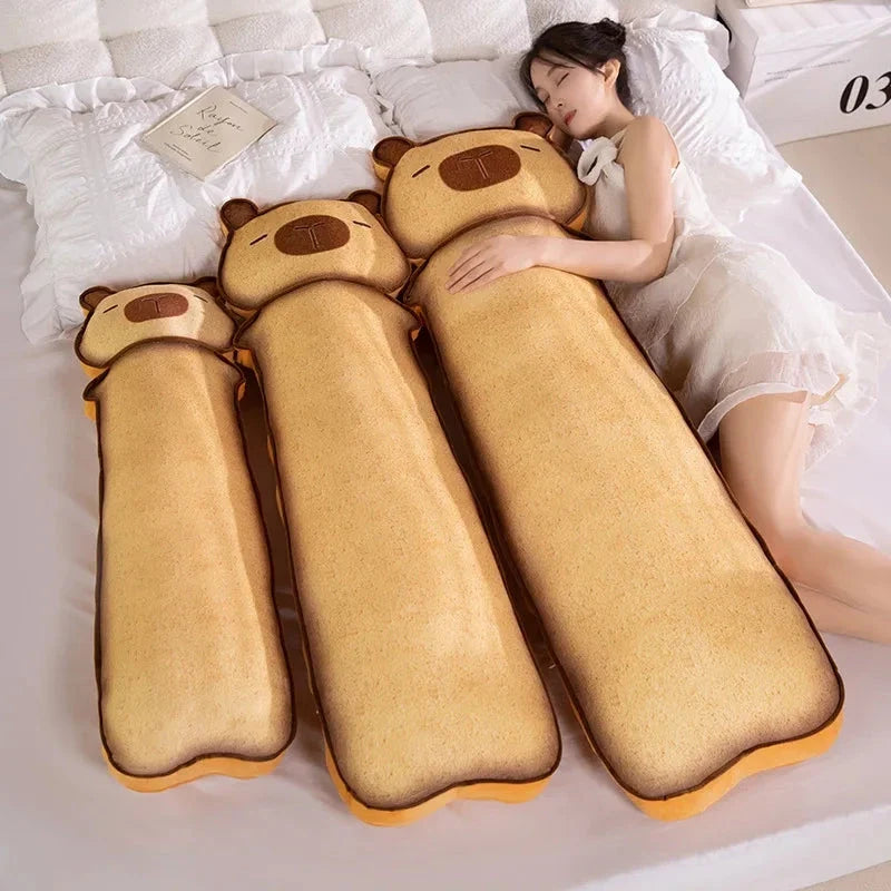 Long Snuggly Toasted Cat Plushies