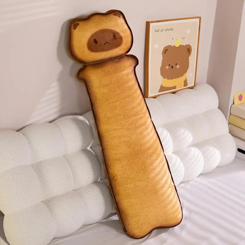 Long Snuggly Toasted Cat Plushies