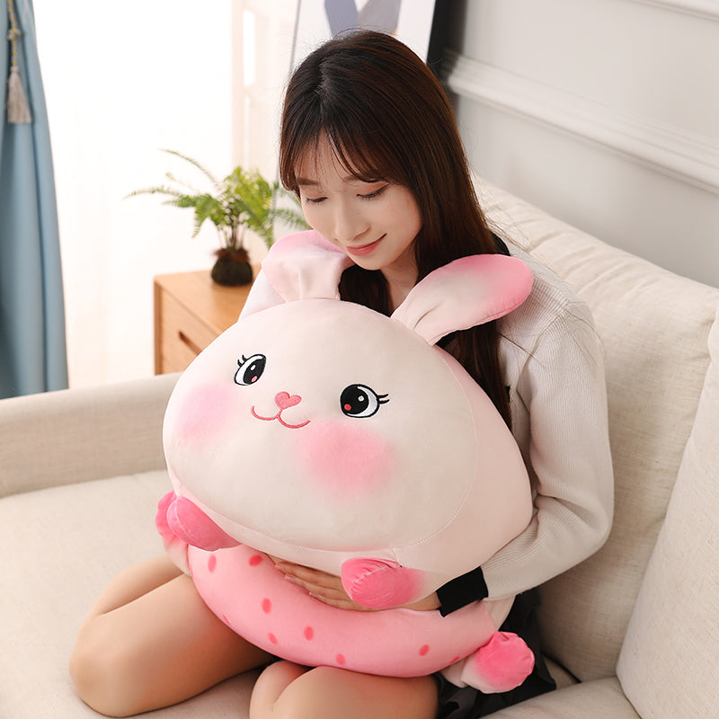 Adorable Lucky Strawberry Bunny Stuffed Animals