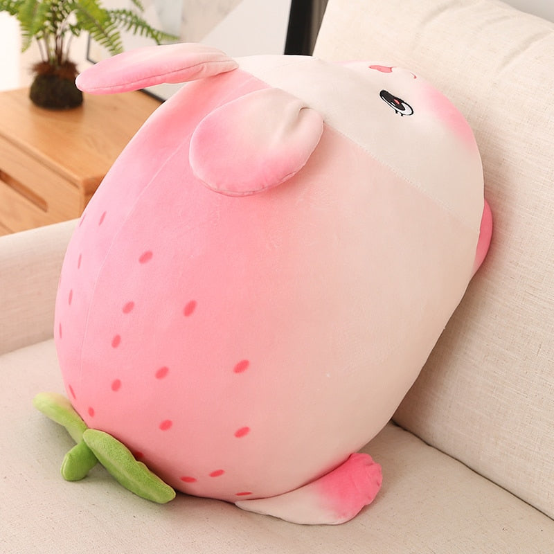 Adorable Lucky Strawberry Bunny Stuffed Animals