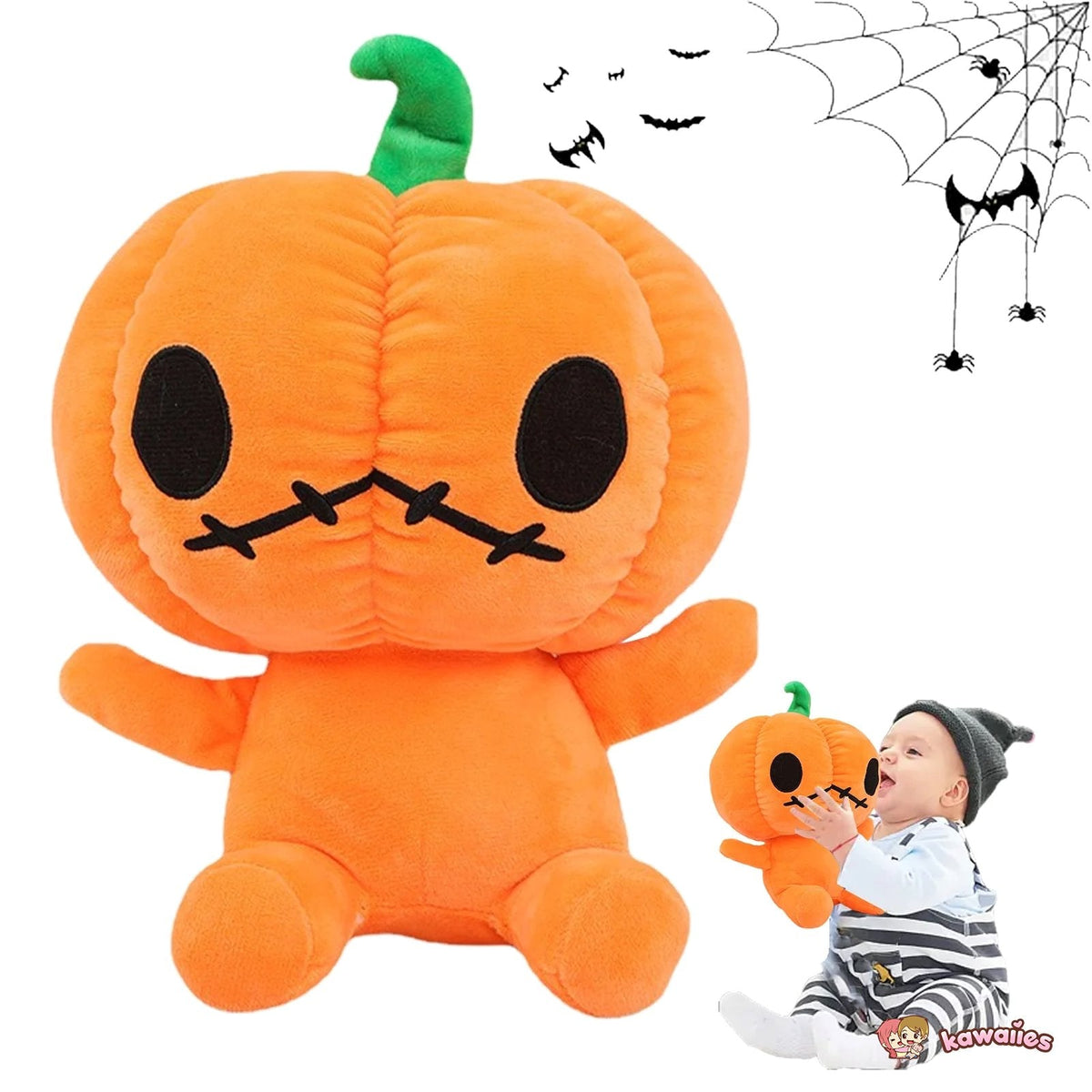 Mini Halloween Pumpkid Plushie