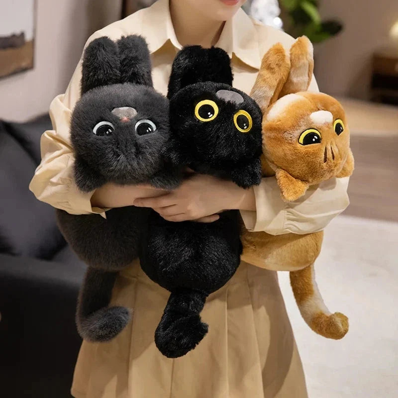 Mochi, Marmie & Midnight – Sleepy Cat Plushies