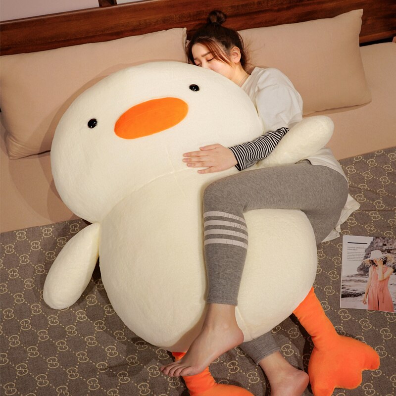 Adorable Mochi White Duckling Plush Toy