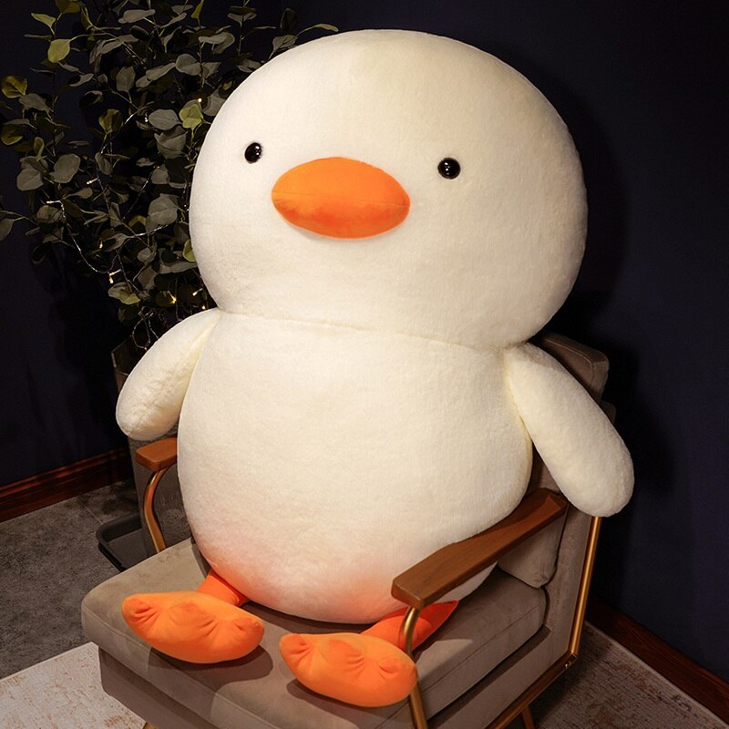 Adorable Mochi White Duckling Plush Toy
