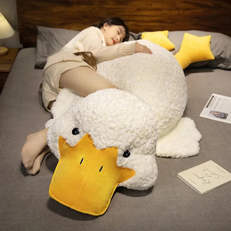 Molly – The Adorable Giant Fluffy White Duck Plush Toy