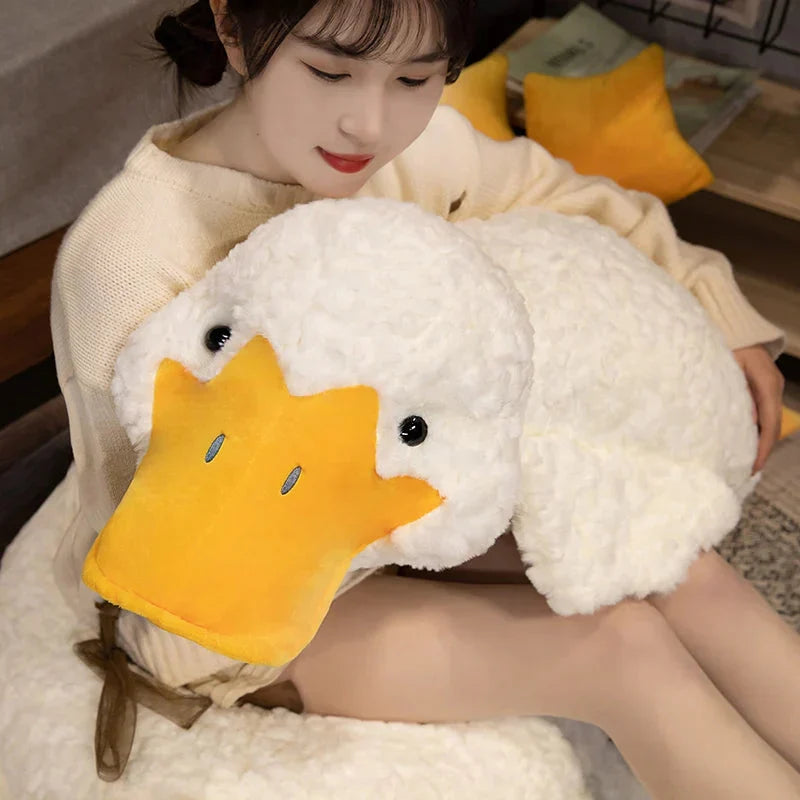 Molly – The Adorable Giant Fluffy White Duck Plush Toy