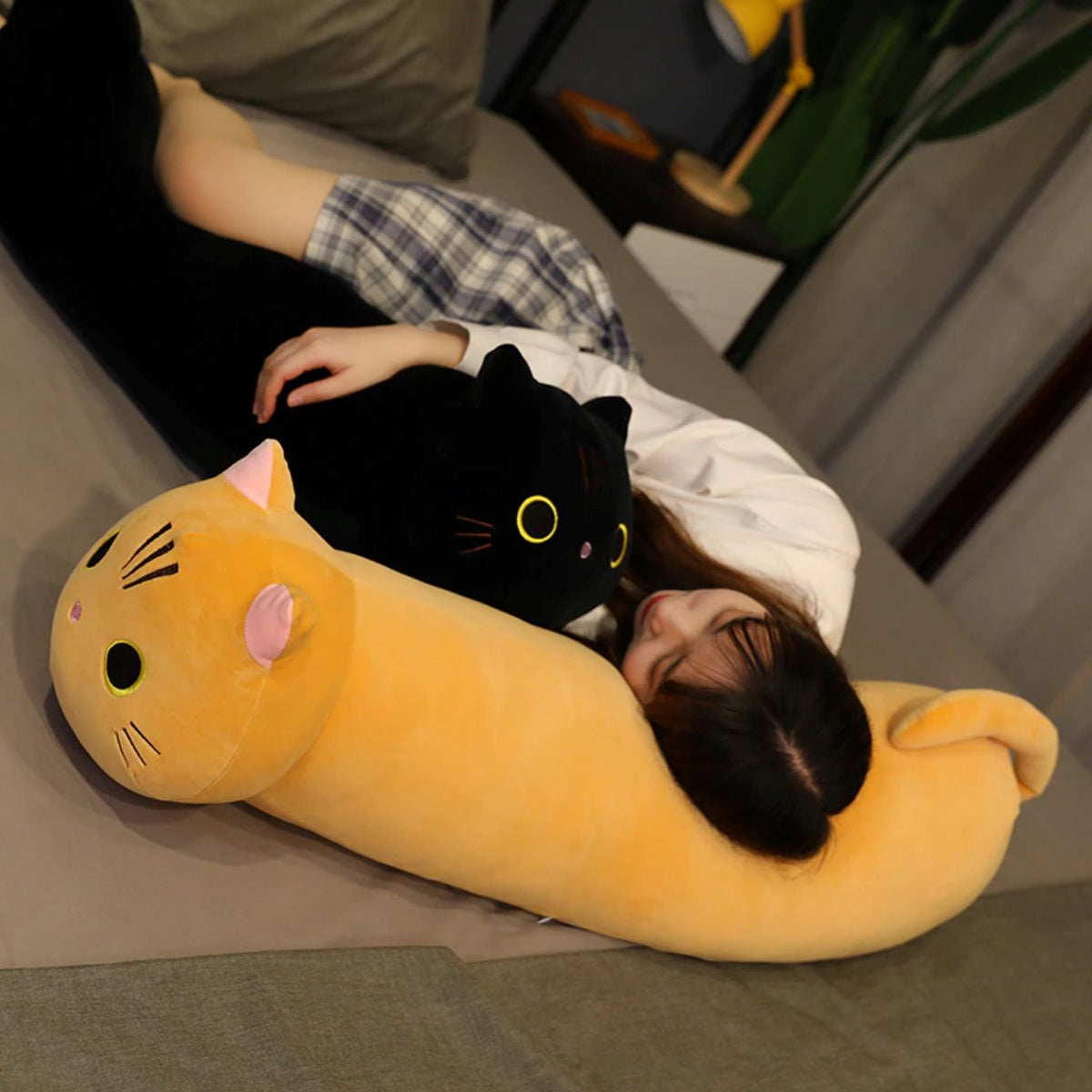 Cozy Cat Nap Plushies
