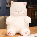 Cozy Napping Noodle Cat Plush Toy