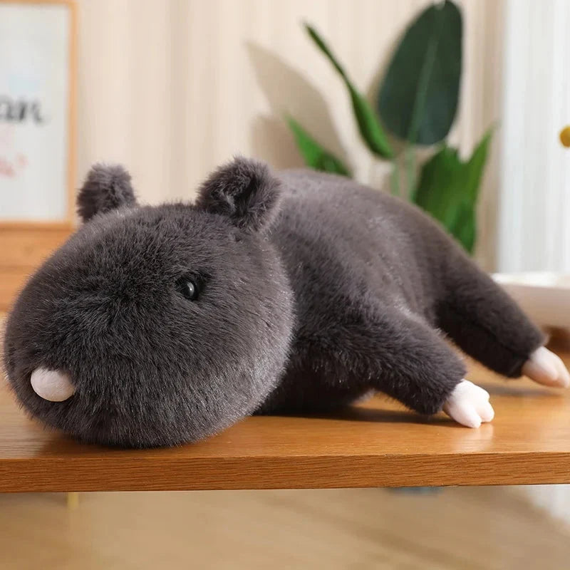 Nibbles the Black Rat Plush