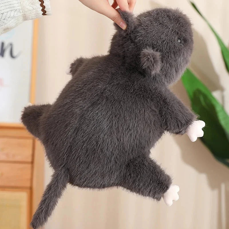 Nibbles the Black Rat Plush
