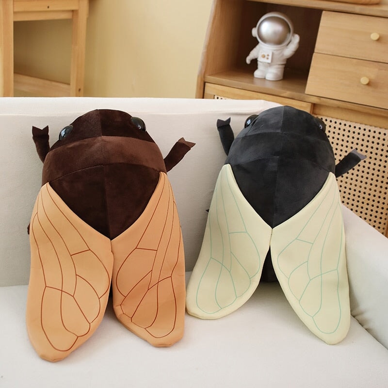 Nori & Hana: Adorable Oversized Insect Plush Toys