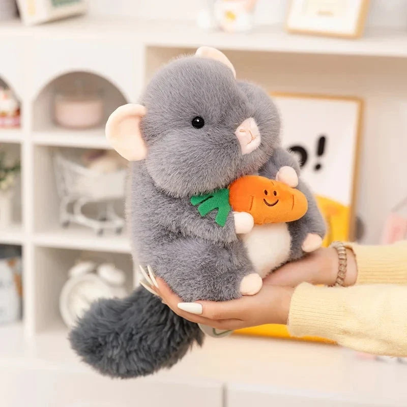 Nunu & Nibbles Chubby Chinchilla Plushies