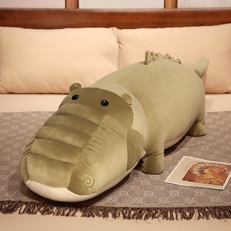 Snuggle Up with Odin & Narla: Adorable Soft Crocodile Plushies!