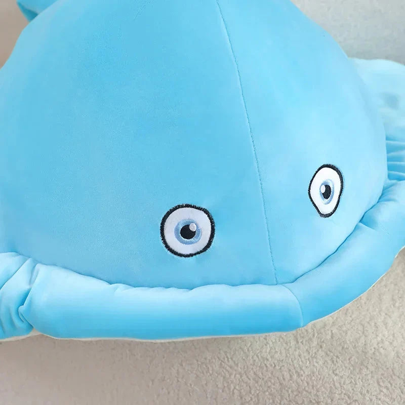 Adorable Pastel Purple and Blue Stingray Plush Toys