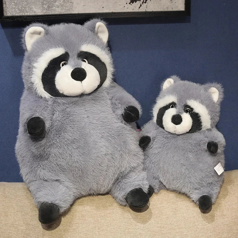 Adorable Peanut the Chunky Raccoon Plush Toy
