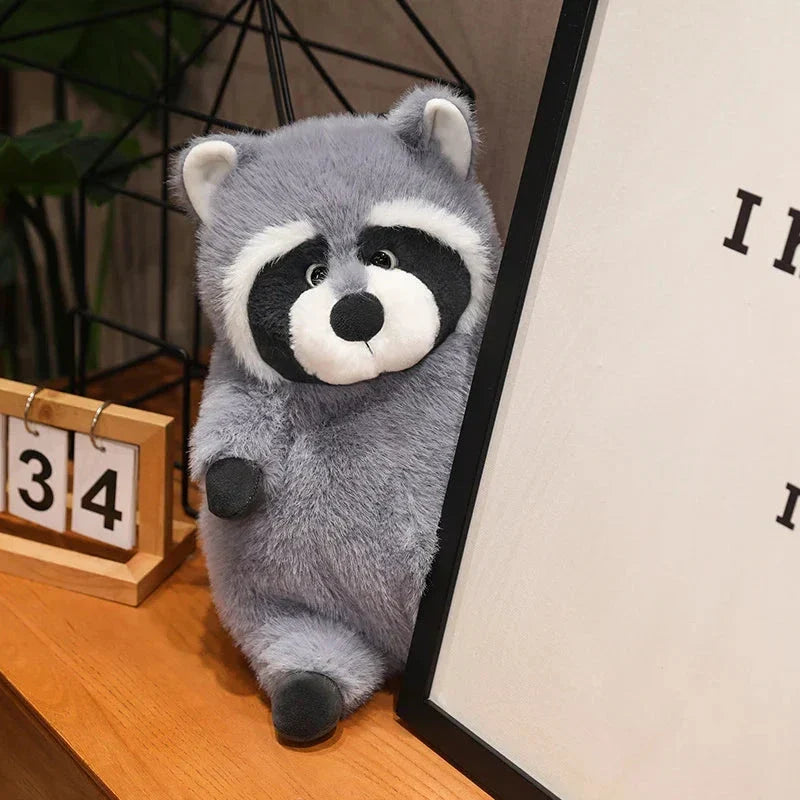 Adorable Peanut the Chunky Raccoon Plush Toy