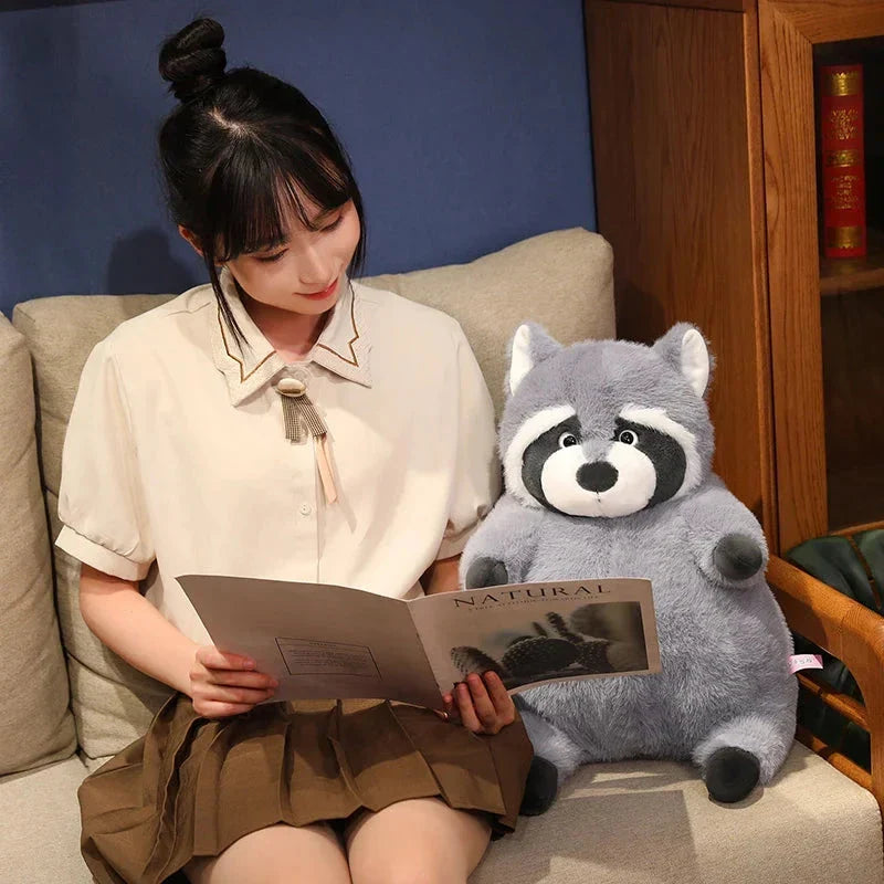 Adorable Chubby Raccoon Plushie - Peanut!