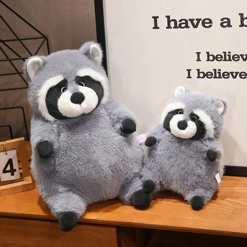 Adorable Chubby Raccoon Plushie - Peanut!