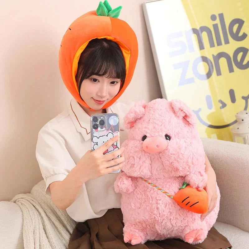 Perfect Piggy Vegetable Cosplay Plush