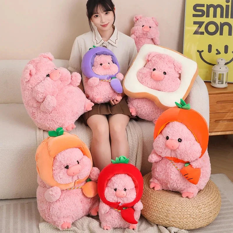 Perfect Piggy Vegetable Cosplay Plush