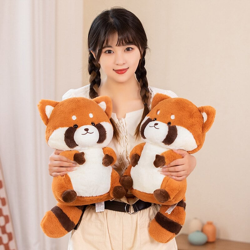 Adorable Pippin the Cuddly Red Panda Plush Toy