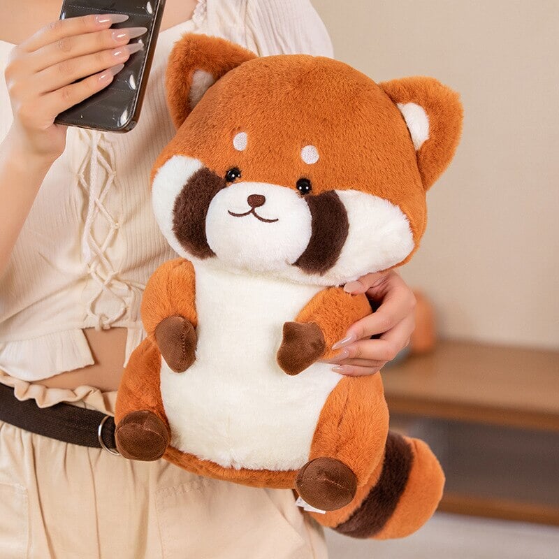 Adorable Pippin the Cuddly Red Panda Plush Toy