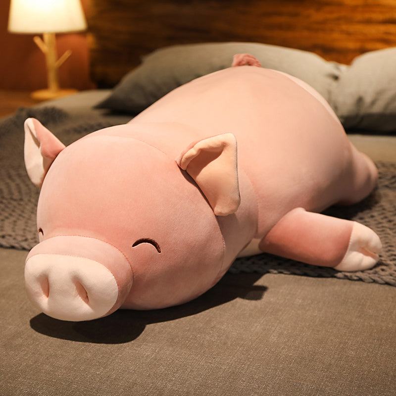 Poppy the Pink Jumbo Pig Plushie