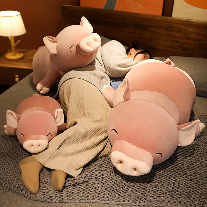 Poppy the Pink Jumbo Pig Plushie