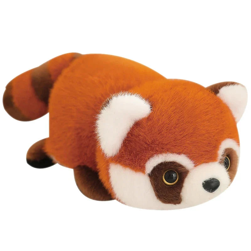 Adorable Reversible Plush: Red Panda & Panda Combo