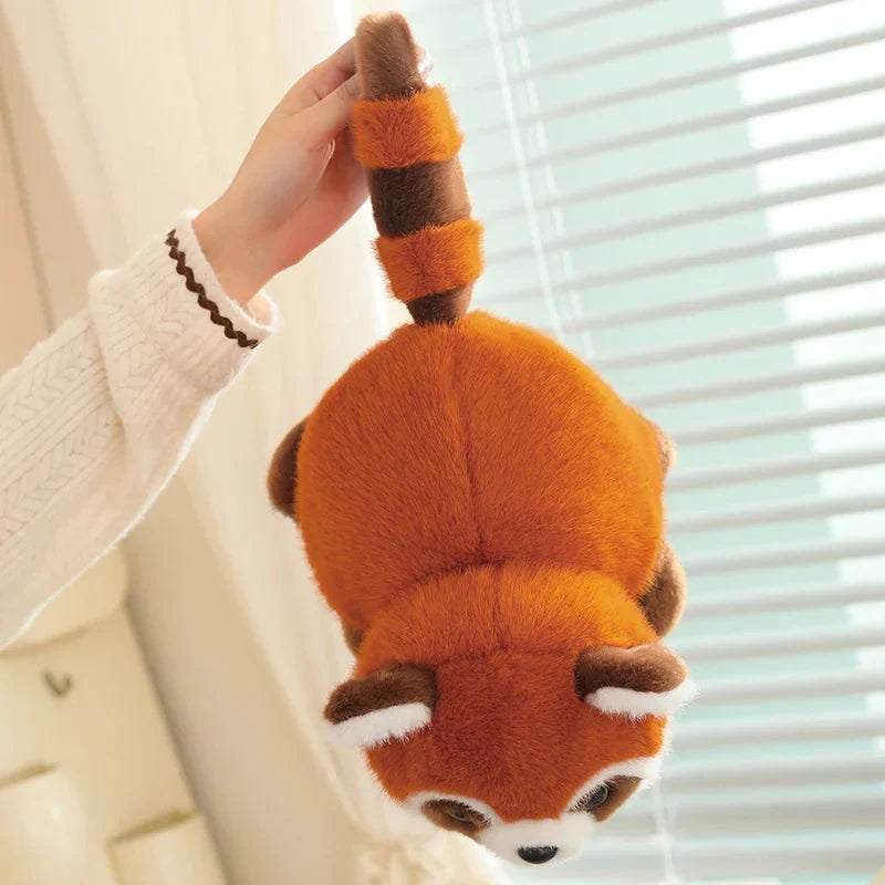 Adorable Reversible Plush: Red Panda to Panda Transformation!